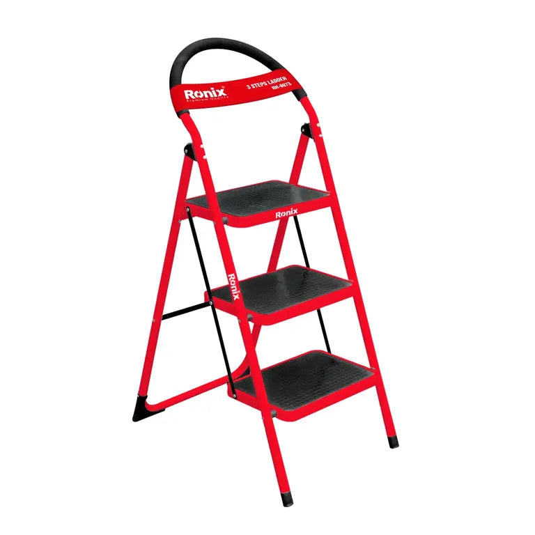 ESCALERA DE ACERO DE 3 PASOS