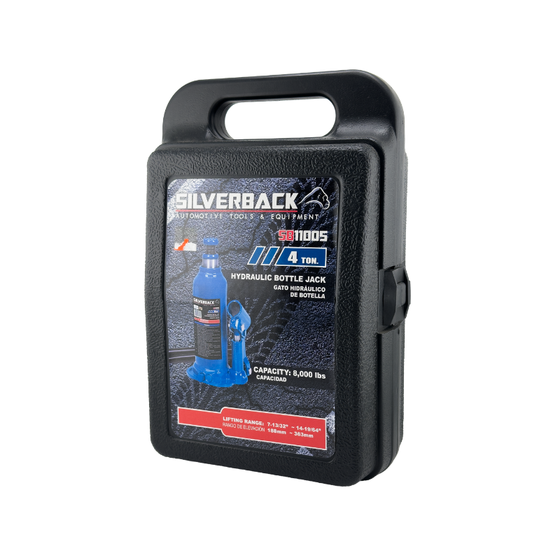 GATO HIDRÁULICO BOTELLA 4T CON ESTUCHE PLÁSTICO