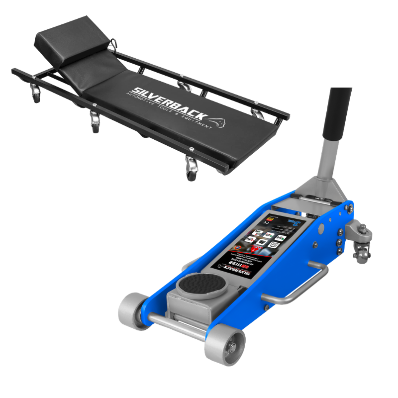 COMBO GATO DE ALUMINIO BAJO PERFIL DE 3 TON + CAMILLA