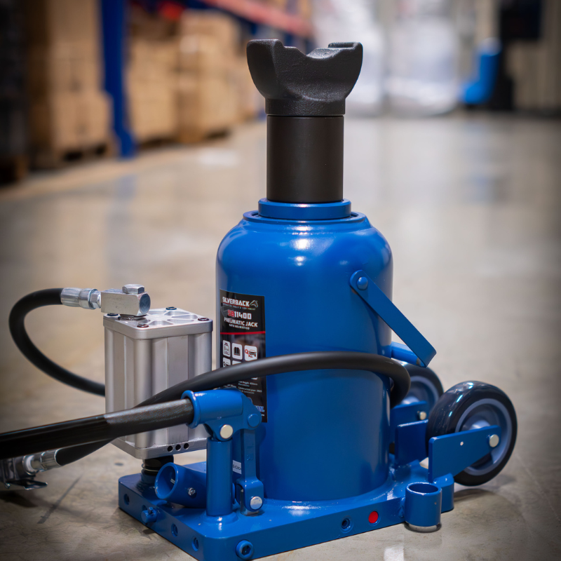 GATO HIDRONEUMATICO DE BOTELLA CON RUEDAS 50T 285-450MM