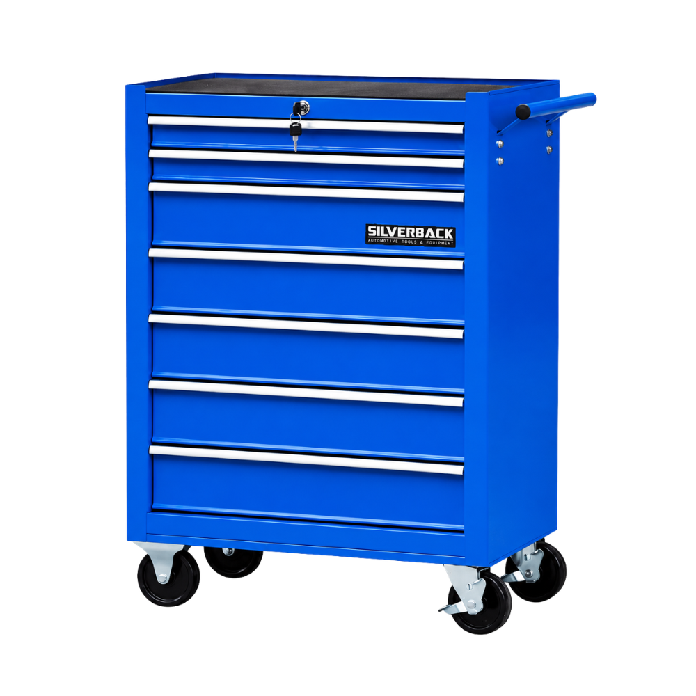 CAJA PARA HERRAMIENTAS CON RUEDAS DE 7 GAVETAS