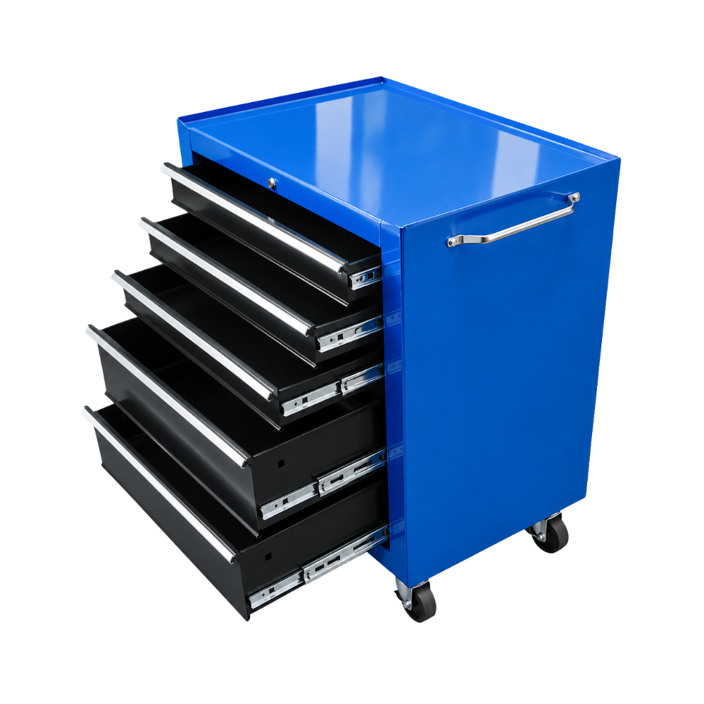 CAJA PARA HERRAMIENTAS CON RUEDAS DE 5 GAVETAS