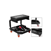 ASIENTO DESLIZANTE DE TALLER SILVERBACK | ALTA RESISTENCIA 250 LBS