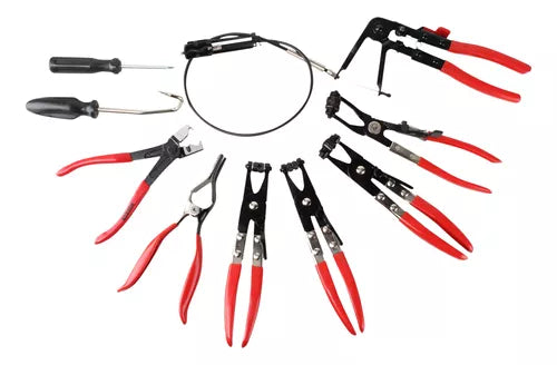 KIT PARA COLOCAR Y EXTRAER ABRAZADERAS 10 PZS