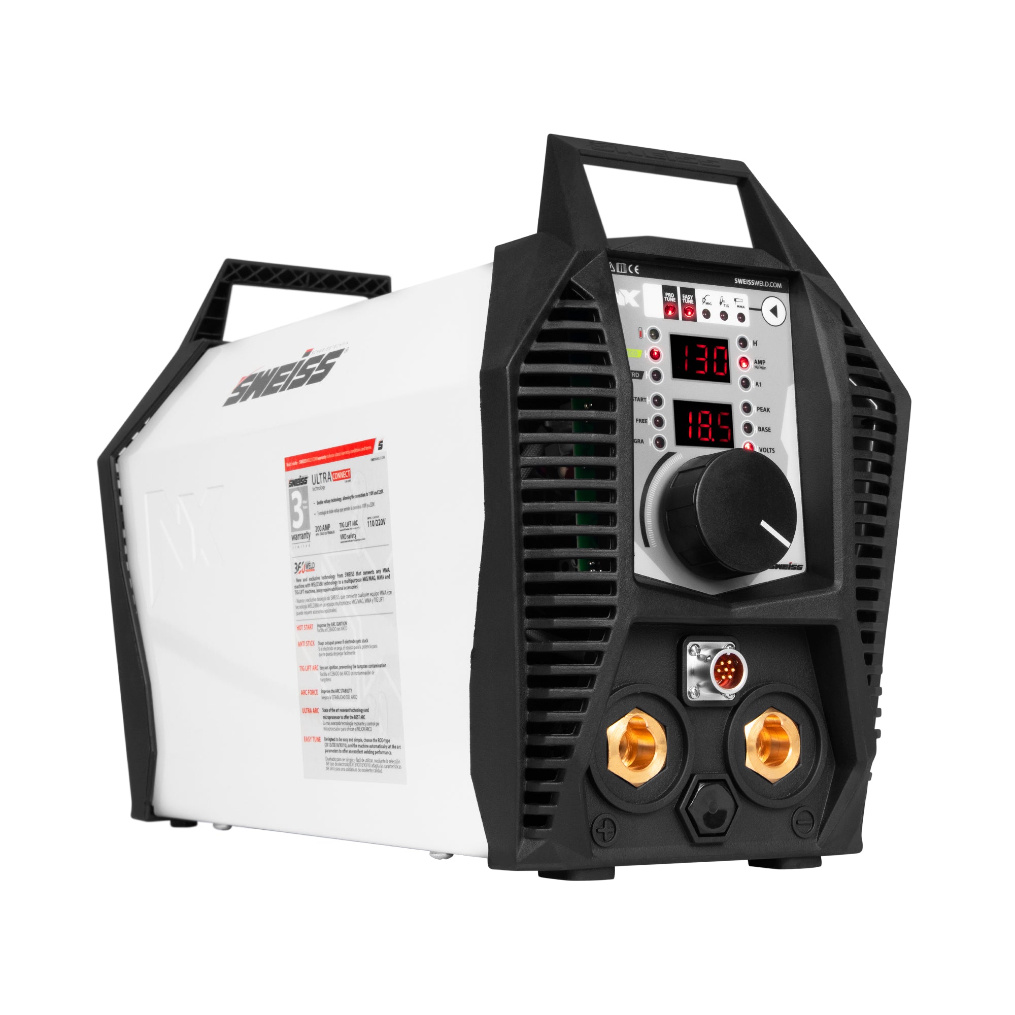 COMBO MAQUINA DE SOLDAR SKYMAX 2040 NX 200A + CARETA PARA SOLDAR