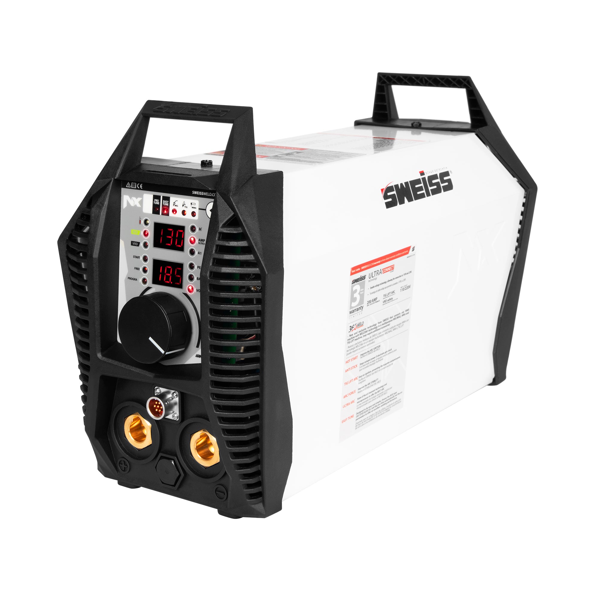 COMBO MAQUINA DE SOLDAR SKYMAX 2040 NX 200A + CARETA PARA SOLDAR