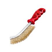CEPILLO MANUAL DE ALAMBRE DE ACERO 1 HILERA CON MANGO PLASTICO SPID ACC030OTT 24/192*