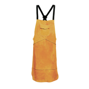 DELANTAL DE CUERO PARA SOLDADURA CANELA