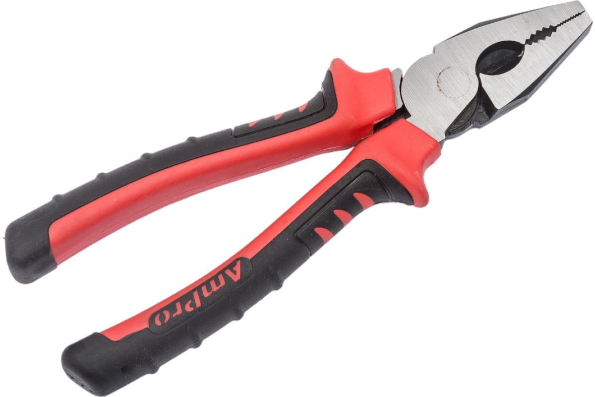 ALICATE DE ELECTRICISTA 8" MANGO ERGONOMICO