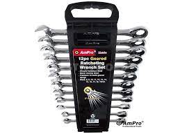 JUEGO DE LLAVES COMBINADAS METRICO RATCHETS FITS ALL 12 PZS