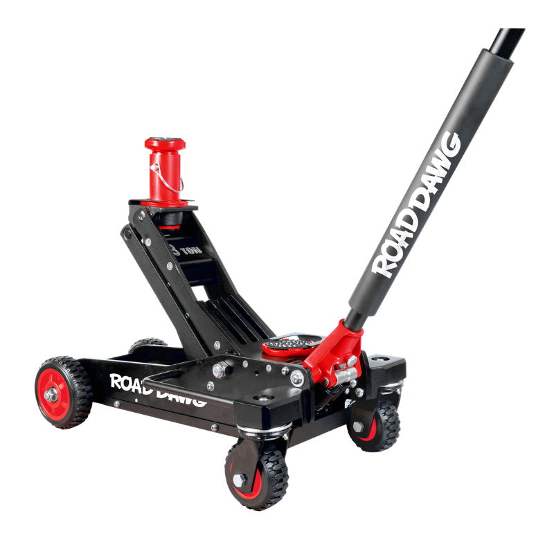 GATO HIDRAULICO TODOTERRENO 3T 156-736 MM RUEDAS 6" NYLON ROAD DAWG