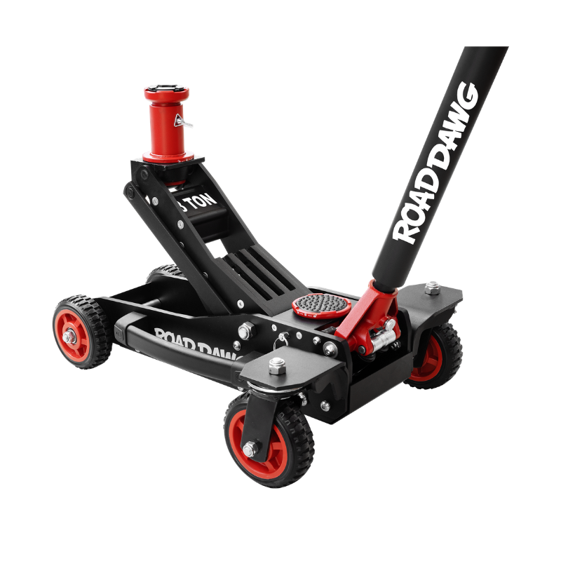GATO HIDRAULICO TODOTERRENO 3T 156-736MM RUEDAS 6" NYLON ROAD DAWG PRO