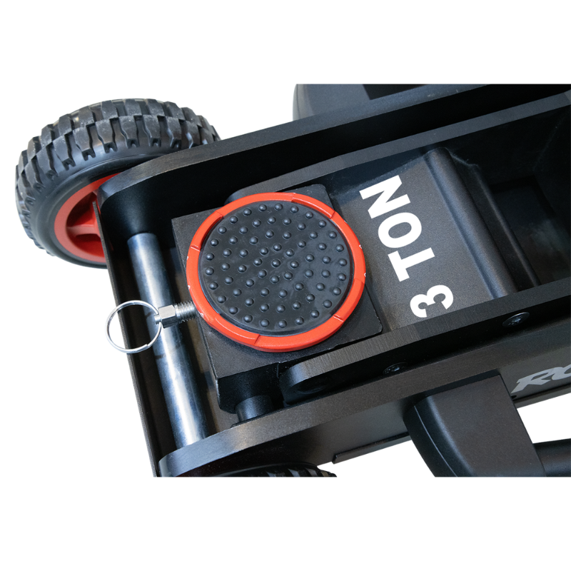 GATO HIDRAULICO TODOTERRENO 3T 156-736MM RUEDAS 6" NYLON ROAD DAWG PRO