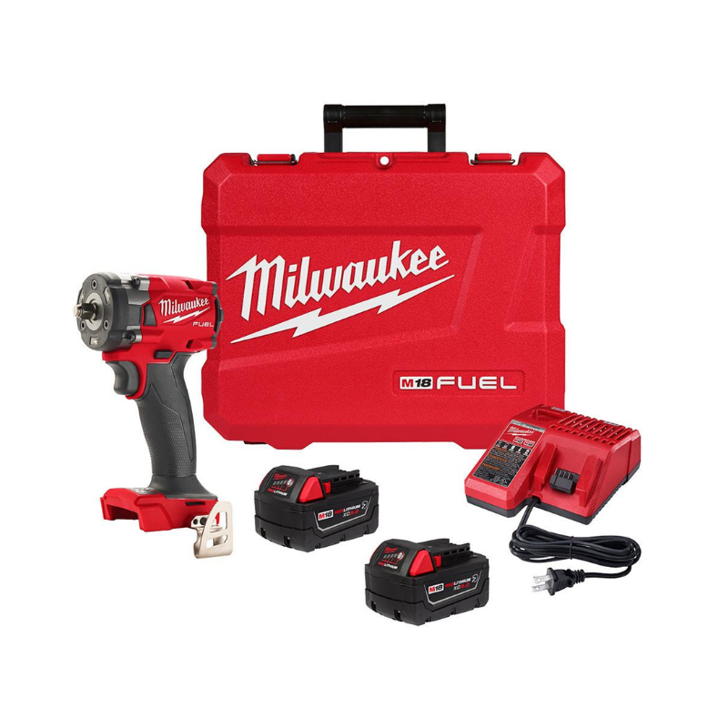 LLAVE DE IMPACTO DE 3/8" EN KIT
