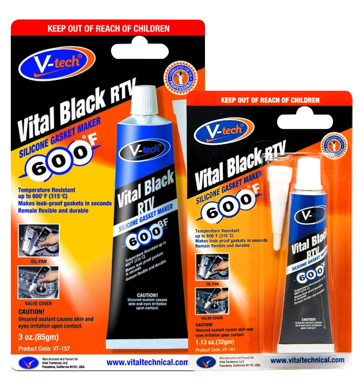 SILICON  BLACK RTV