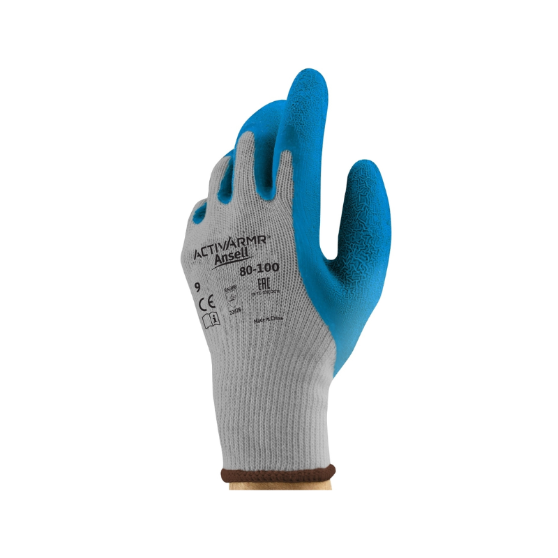 GUANTES POWERFLEX 80-100 CON PALMA DE LÁTEX