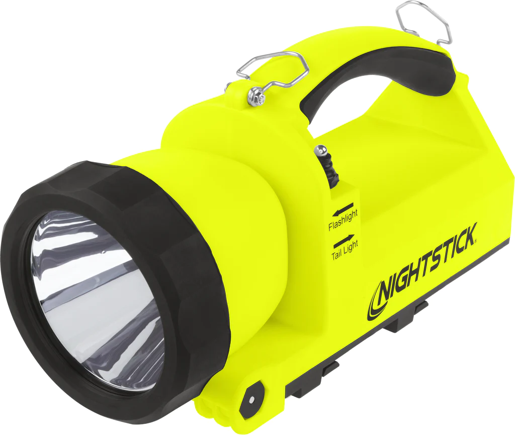 LINTERNA INTRINSECAMENTE SEGURA CON CABEZA ARTICULADA RECARGABLE - 650 LUMENS