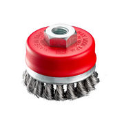 CEPILLO COPA ENTORCHADO CON ANILLO 3-3/4 X ROSCA 5/8" / 14MM 0,50MM TU101 MTF ACC050 Z24V 1/18