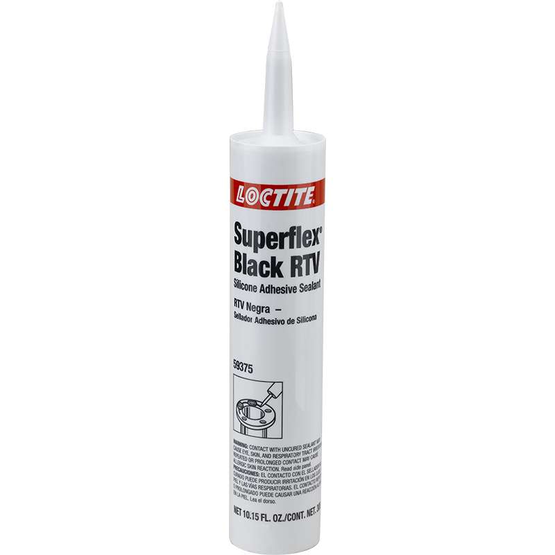 SILICON RTV 593 SUPERFLEX NEGRO (CARTUCHO) 300 ML