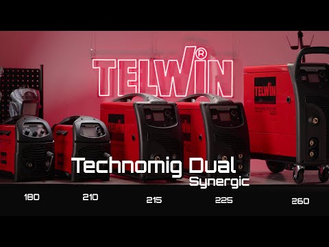 TECHNOMIG 210 DUAL SYNERGIC - MAQUINA DE SOLDAR INVERTER