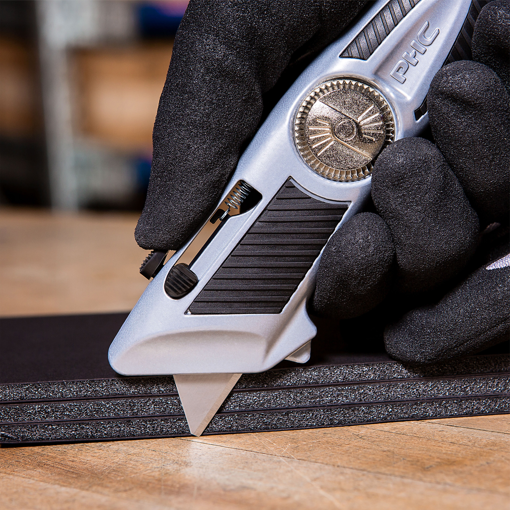 CUCHILLA CARCASA METAL SMART-AUTO-RETRACTIL QBAR PHC