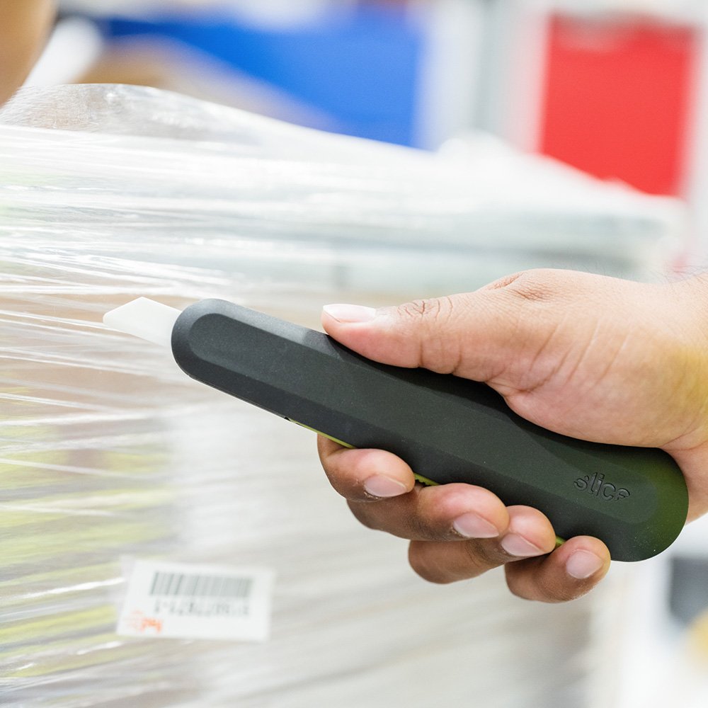 CUCHILLA CARCASA PLASTICA AUTO-RETRACTIL