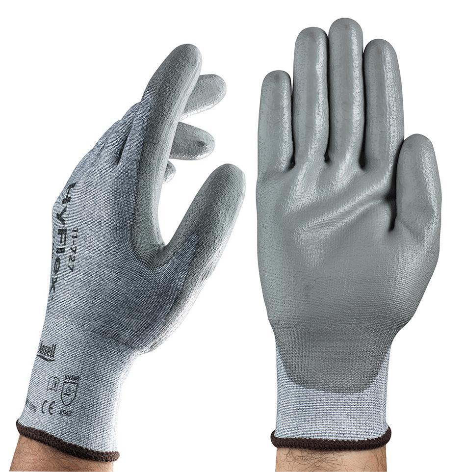 GUANTES HYFLEX 11-727 CON PALMA DE POLIURETANO