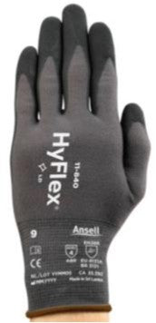 GUANTES HYFLEX 11-840 CON PALMA DE ESPUMA DE NITRILO