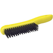 CEPILLO MANUAL DE ALAMBRE DE ACERO MANGO PLASTICO