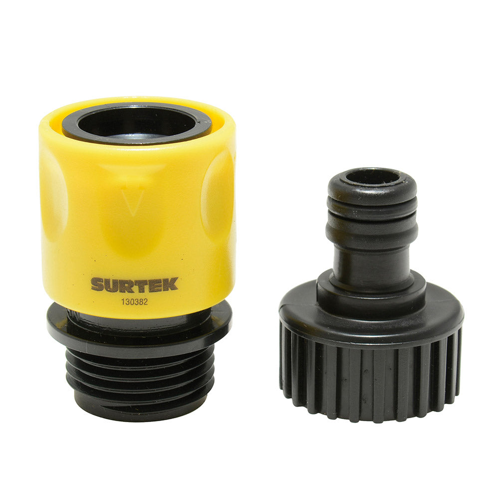 JUEGO DE ACOPLES RAPIDOS PARA JARDINERIA DE 3/4 PULGADA TIPO 1