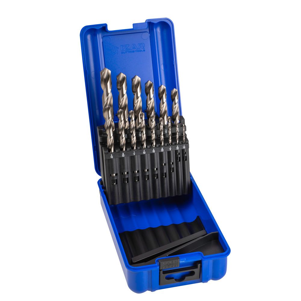 JUEGO DE BROCAS HSS  - 1070 DE 15 PZS