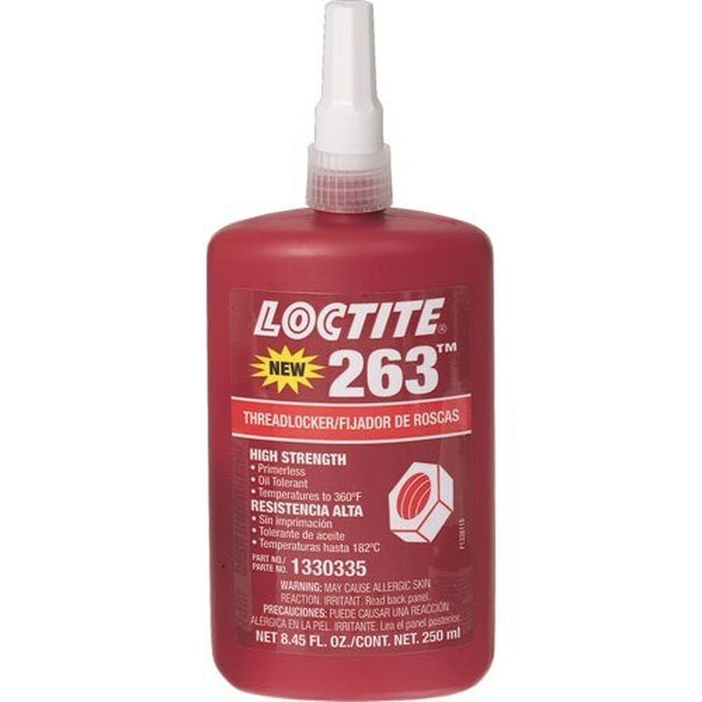 FIJADOR DE ROSCAS, RESISTENCIA ALTA (ROJO) 50 ML
