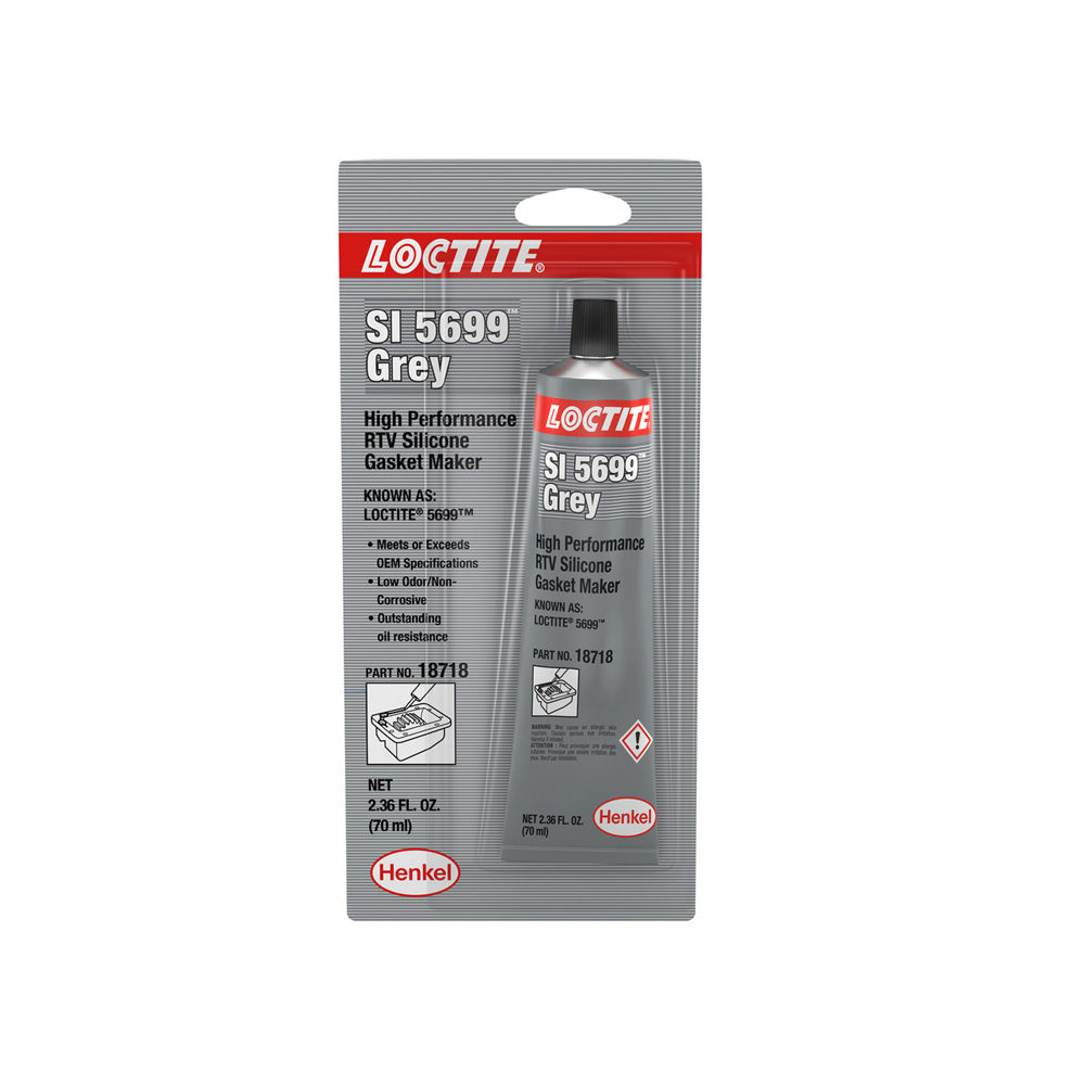 SILICON RTV GRIS ANTICORROSIVO (329 A°C) BLISTER