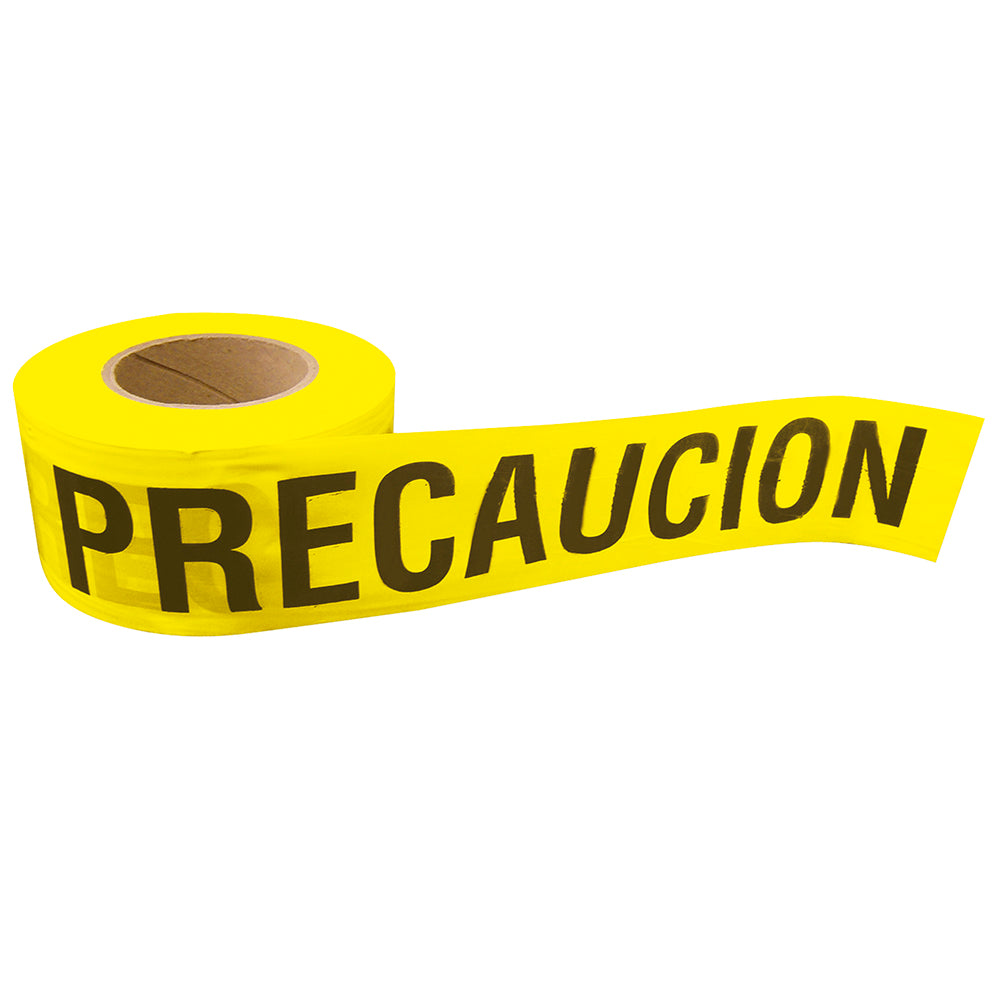 CINTA AMARILLA DE PRECAUCIÓN 100M