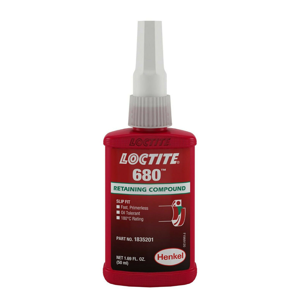 680 RETENEDOR PIEZAS CILINDRICAS ALTA RESISTENCIA, 50 ML