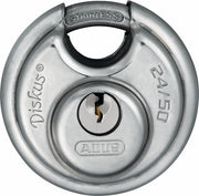 CANDADO CIRCULAR DISKUS® DE ACERO  INOXIDABLE 51 MM (24IB/50 KD)