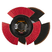 DISCO FLAP VISION SPEED 4-1/2 X 7/8 GR 120, CERAMICON (T29) TOP