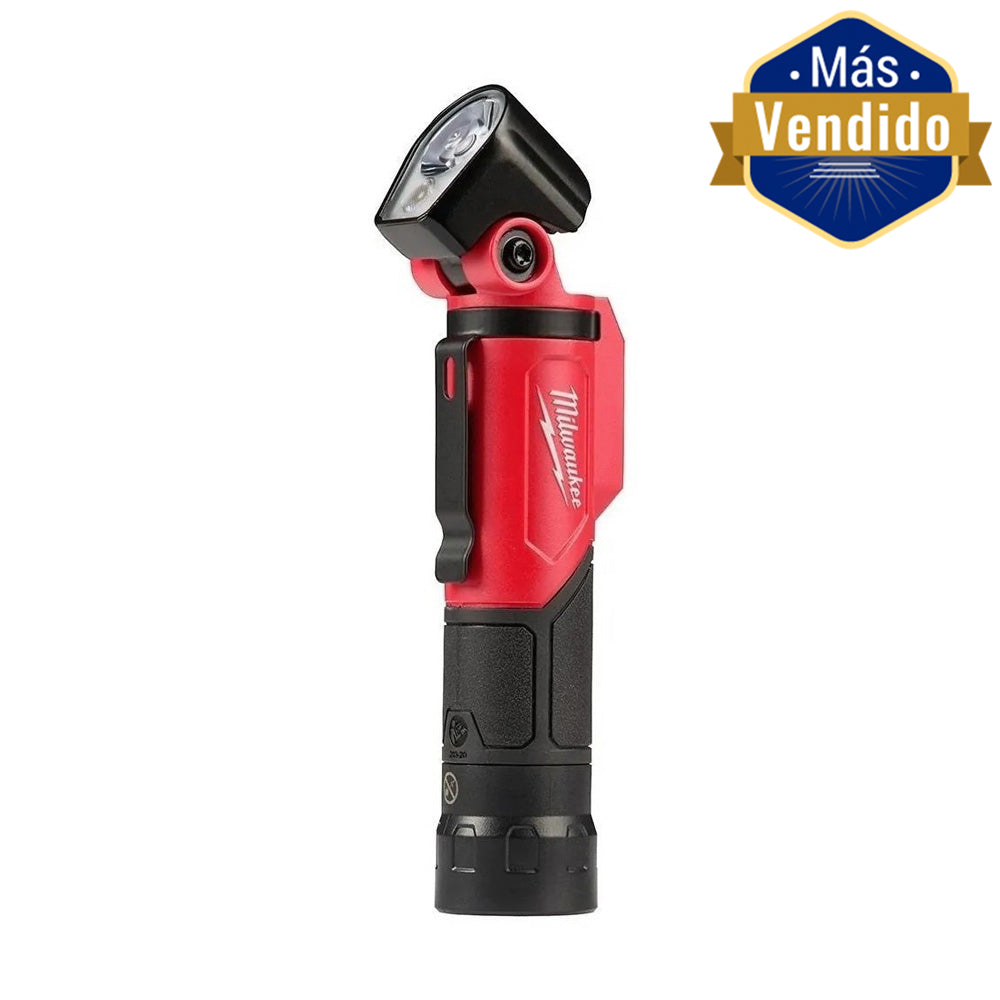 LAMPARA LED TIPO FLASHLIGHT CABEZA ARTICULADA, 500 LUMENS, RECARGABLE POR USB