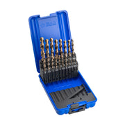 JUEGO DE BROCAS COBALTO - 1016 DE 19 PIEZAS