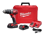 TALADRO COMPACTO M18 DE 1/2"EN KIT CON 2 BATERIAS & CARGADOR