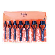 JUEGO DE SACABOCADO 7 PZS 1/4'' A 1''