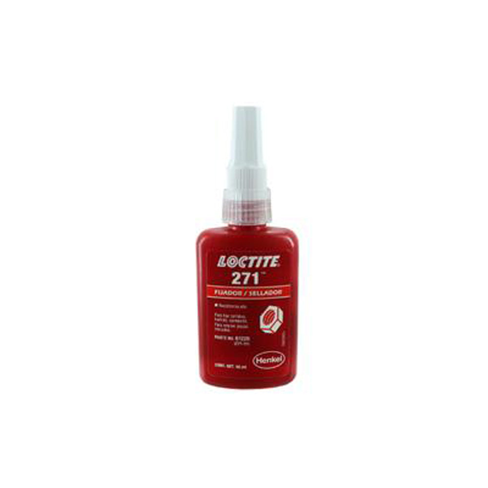 FIJADOR DE ROSCAS, RESISTENCIA ALTA, (ROJO) 50 ML