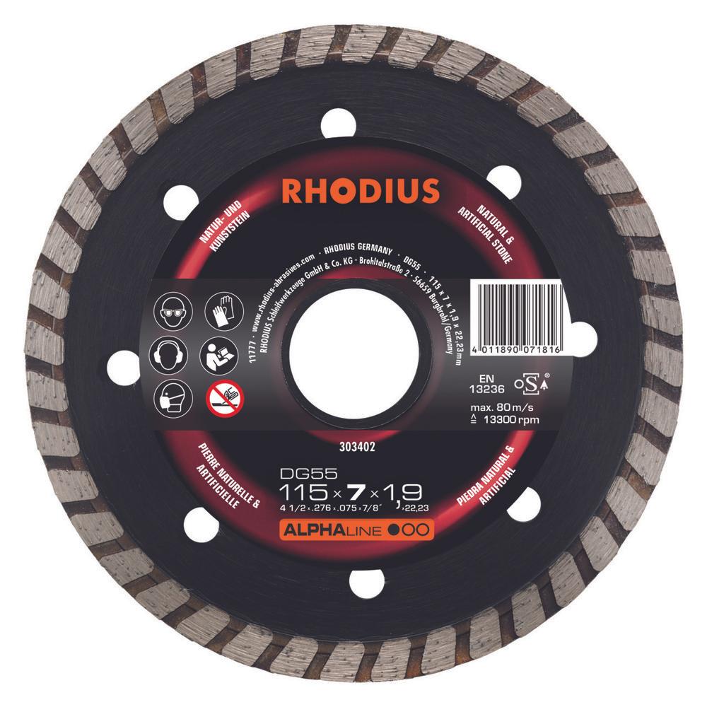 DISCO DIAMANTADO TURBO PARA CONCRETO