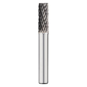 LIMA ROTATIVA CILINDRICA CORTE FRONTAL ESPIGA 1/4 HF B