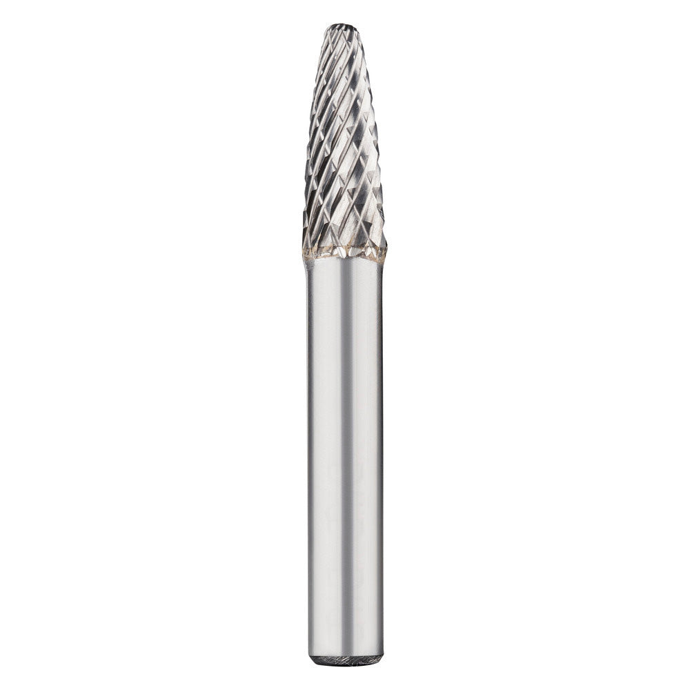LIMA ROTATIVA CONO OVALADO PUNTA ROMA 3/8 X 3/4, ESPIGA 1/4 HF F
