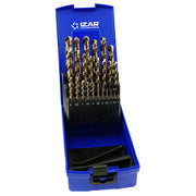 JUEGO DE BROCAS COBALTO MULTINOX - 1021 DE 25 PZS