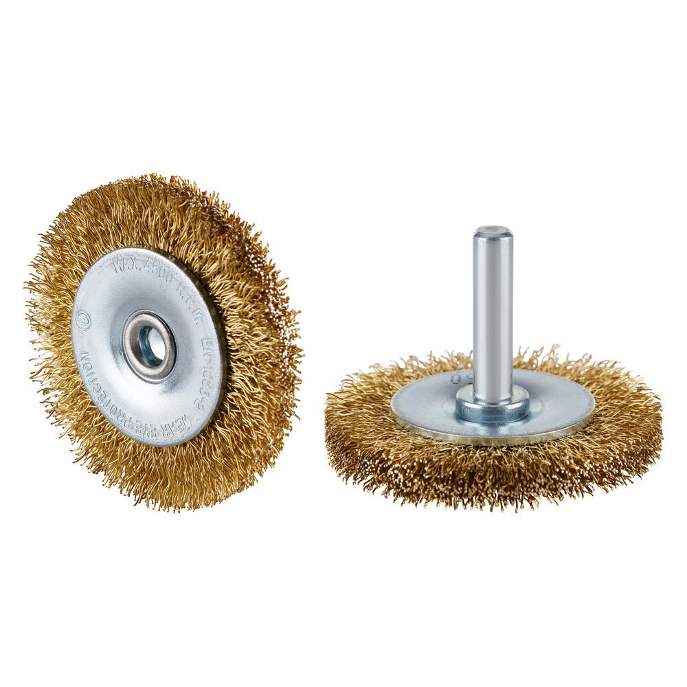 CEPILLO CIRCULAR ALAMBRE ONDULADO 2 PULG X 1/4 X ESPIGA 1/4 (4,500 RPM)TOP