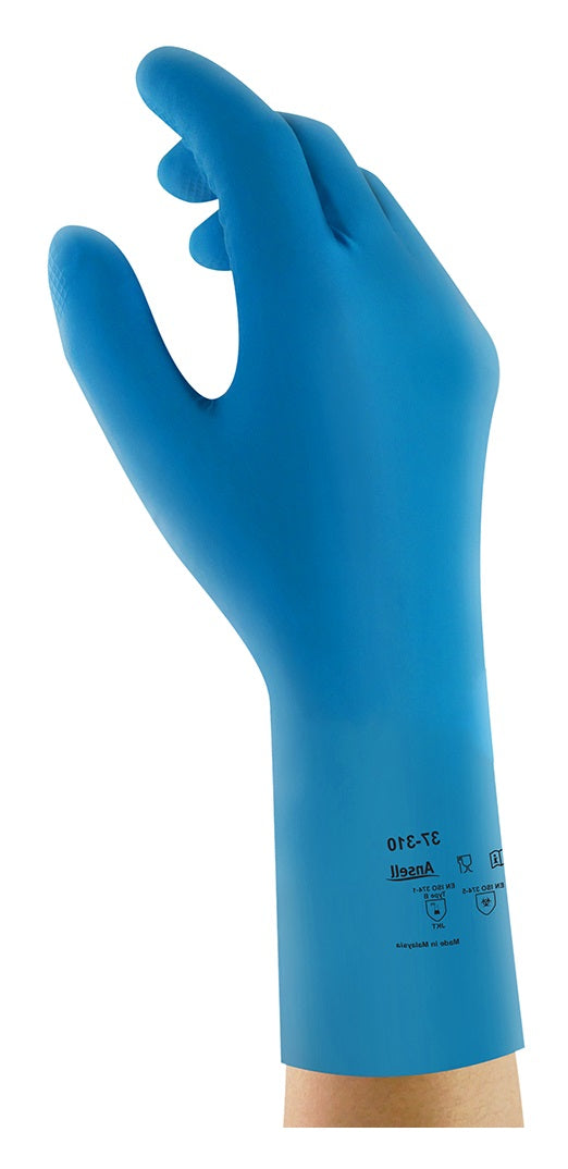 GUANTE DE NITRILO ALPHATEC SIN SOPORTE DE 13“ (PAR)