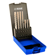 JUEGO DE BROCAS SDS-PLUS 4CT 5-6-8 X 115MM & 6-8-10-12 X 165MM - 1489 DE 7PZS