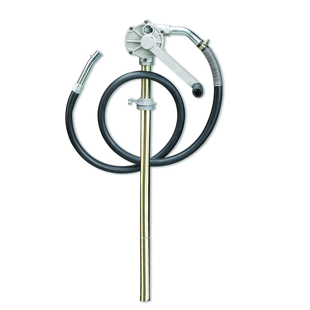 BOMBA MANUAL ROTATIVA PARA COMBUSTIBLE 15-55GAL CON MANGUERA 1.8M